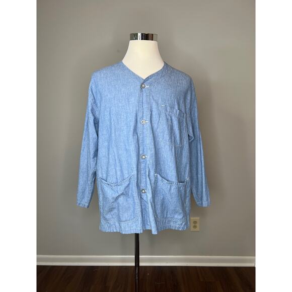 Vintage 90's Marithe Francois Girbaud Overshirt Chore Jacket Size Medium - Picture 8 of 8